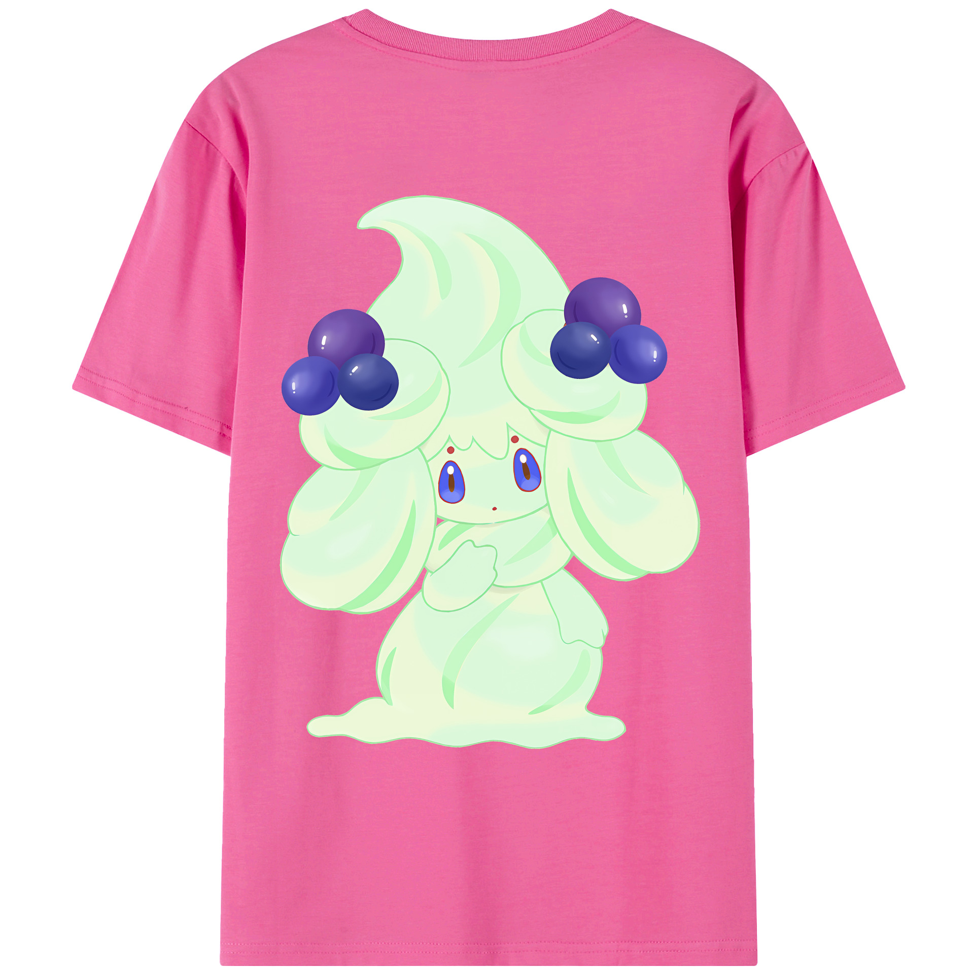 （画像用） ポケットモンスター Pokémon レディース半袖Tシャツ(バックプリント)